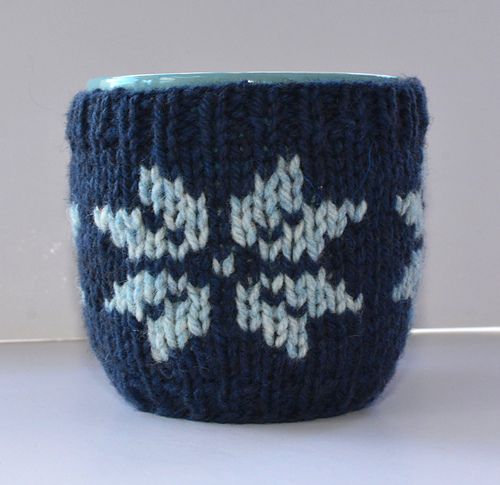 Fair Isle Snowflake Mug Cosy