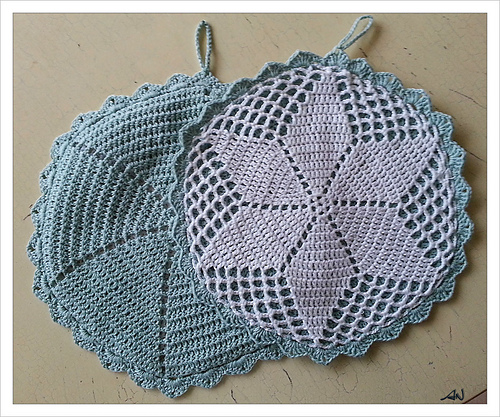 My grandma's potholders
