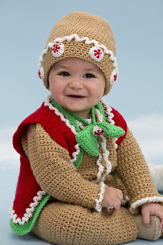 Gingerbread Baby Set