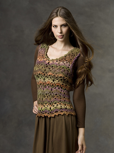 Painted Wool Vest