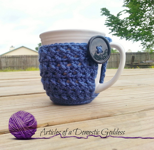 Textured Coffee Mug Cozy