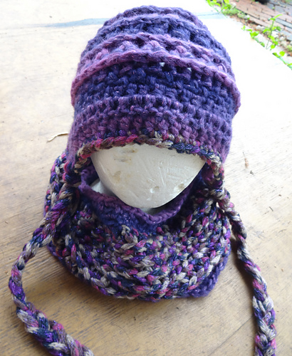 Infinate Twilight Hat & Cowl