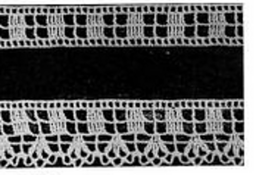 Basket Weave Edges in Crochet