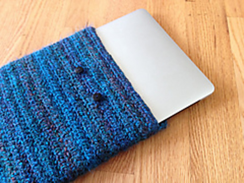 Crochet Mac Laptop Case