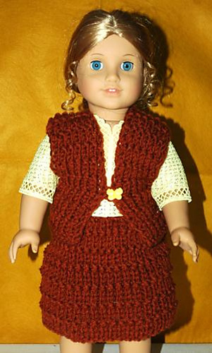 American Girl Doll Vest