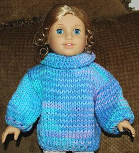 American Girl Doll Basic Sweater