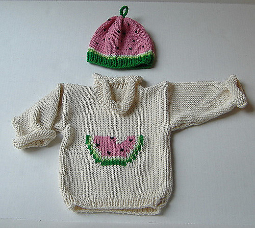 Watermelon Pullover & Hat