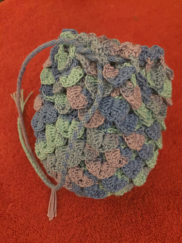 Dragon Egg Dice Bag or Reticule