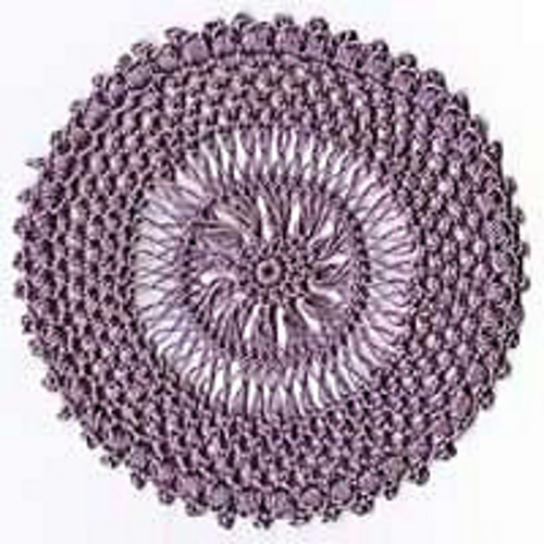 Hairpin Lace Coaster