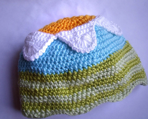 Daisy Baby Hat