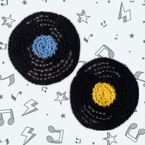 Vinyl Disc Coaster
