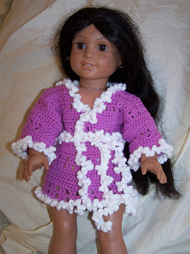 American Girl / 18 inch Doll Cardigan or Robe