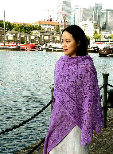 Gossamer Garden Stole