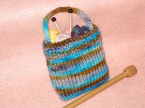 Miniature Knitting Bag