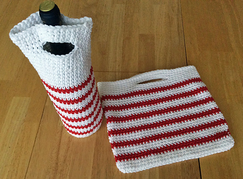 Peppermint Handbag and Wine Carrier