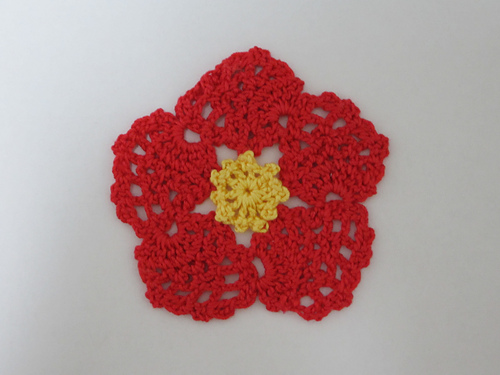Japanese apricot doily