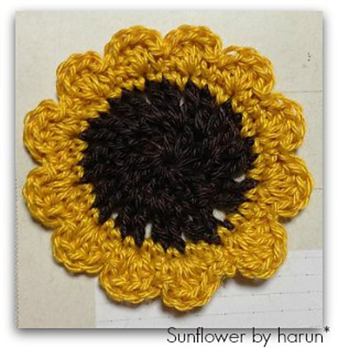 Sunflower Coaster