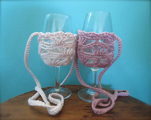 The Ember Ruby Wine Glass Lanyard