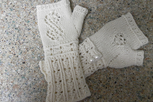 Palm Surprise Fingerless Mitts