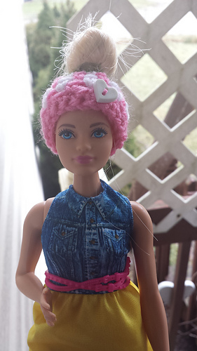 Barbie Bun Beanie