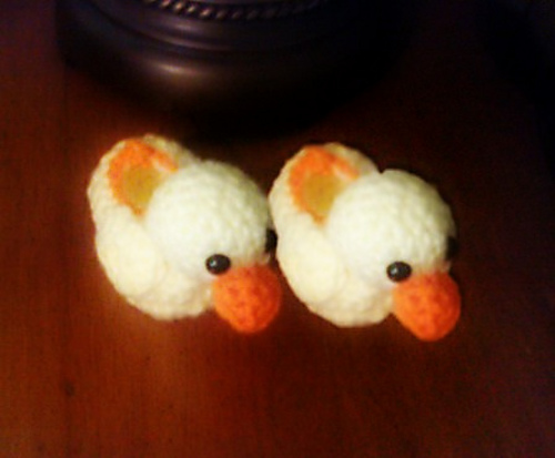 Nick's Quacking Booties
