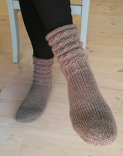 Feminine raggsokker