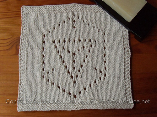 Ingress washcloth, knit