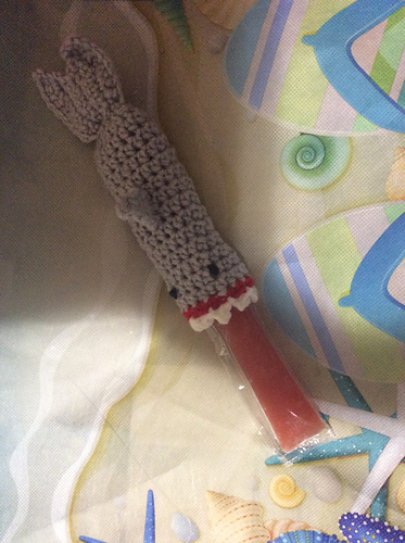 Shark Freezie holder