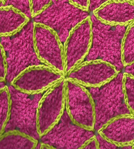 Baby Flower Hexagon Blanket