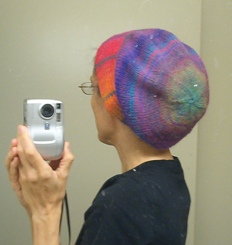Heel Stitch Beret or Ski Cap