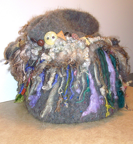 Mane and Handspun Bag