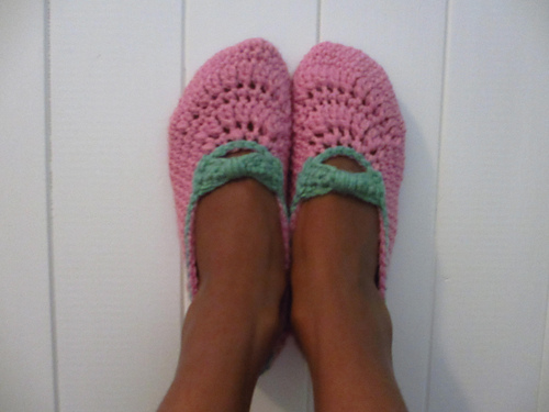 Girl's Bow Strap Slippers