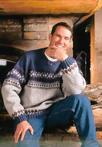 Fair Isle V-Neck