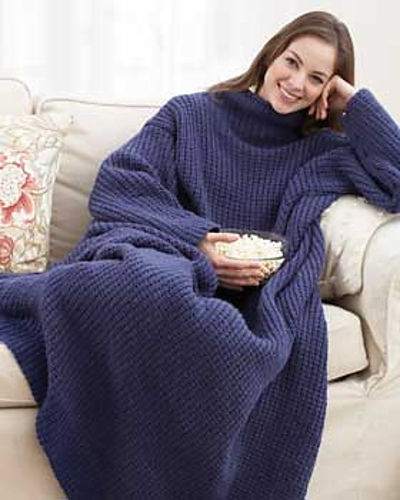 Wrap-ghan (knit)