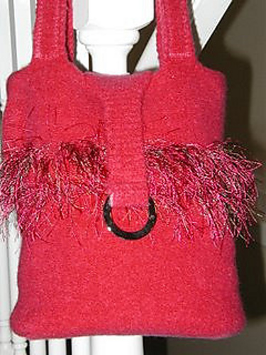 Felted Foo Foo Bag