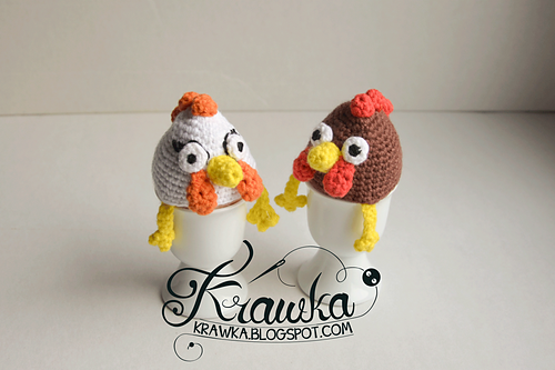 Easter hens egg cozy