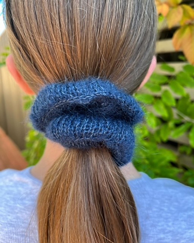 Molly's Mohair Scrunchie