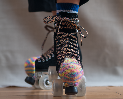 Knitted Roller Skate Toe Guards