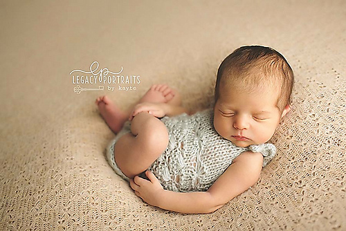 Knit Mermaid Maddie Romper