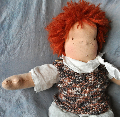 Doll Vest - Mossy Vest