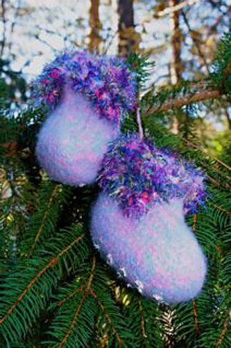 First-time Felted Slippers