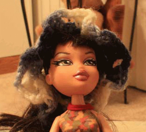 Doll Ponytail Hat