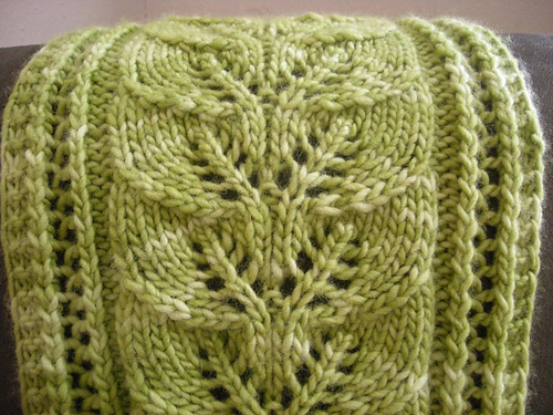 Column of Leaves Scarf