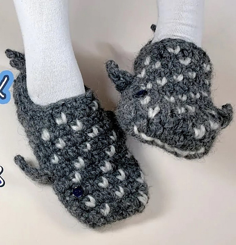 Whale Shark Slippers