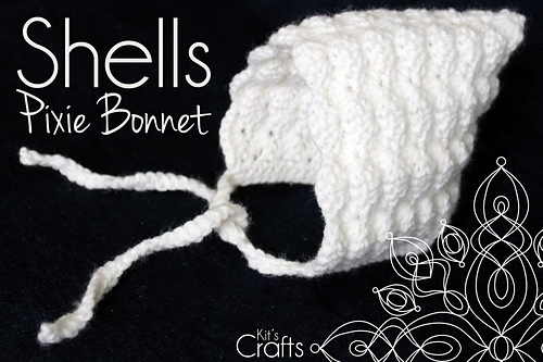 Shells Pixie Bonnet