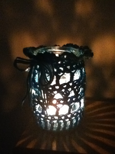 Glass Jar Cozy