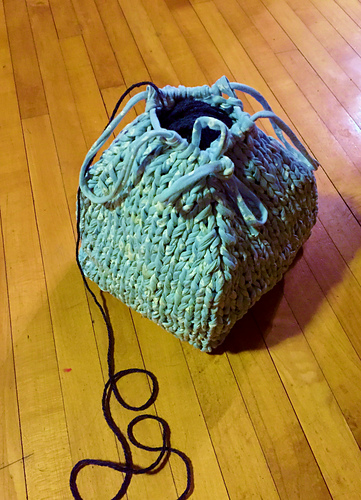 Knitting Wristlet