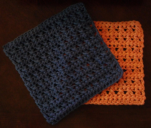 Double Cross Washcloth