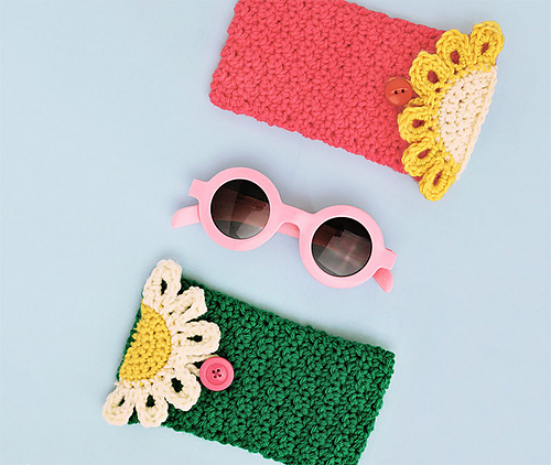 The Happy Daisy Glasses Pouch