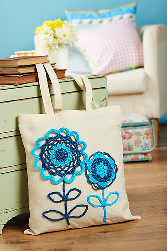 Embellished tote